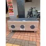 Narım Kedi Evi Kedi Yuvası Kedi Yatağı Isın ve Su Yalıtımlı 11 mm Osb ve 5 mm Yalıtım Malzemeli 100x40x40 cm