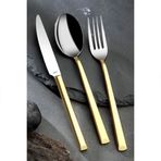 Narin Antares Mat Gold 42 Parça Çatal Kaşık Bıçak Takımı
