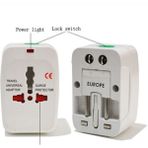 Narita Birçok Ülkeye Uygun Dönüştürücülü Elektrik Priz Çevirici Seyahat Adaptörü