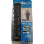 Narita Yüksek Hızlı 7 Port USB 3.0 Hub Açma Kapama Düğmeli Pc Laptop Çoğaltıcı NRT-701A - 0 - Siyah