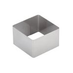 Narkalıp Kare Kek Kalıbı Çap 10 cm Derinlik 10 cm NRT-154