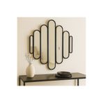 Narkissos Dizayn 75 x 80 cm Konsol Aynası Lüks Ayna Oval Set Ayna