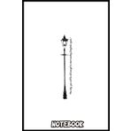 Narnia Lamppost Notebook: 110 Pages - US Letter Size (6 x 9 inches) Journal for Kids, Children, Teens, and Adults