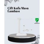 Narnuga Ayarlanabilir Açıya Sahip Masa Lambası | Kademeli Işık Seviyesi, Modern ve Kompakt Tasarım - Çok Renkli