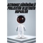 Narnuga Projeksiyon Güneş Lambası Astronot Gün Batımı Projektör LED Işıklı - Çok Renkli