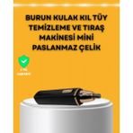 Narnuga USB Şarjlı Sessiz Burun ve Kulak Kılı Temizleme Cihazı - 1
