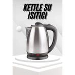 Narnuga Yeni Nesil Saplı Uzun Ömürlü Paslanmaz Çelik Su Isıtıcı Kettle - Inox