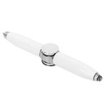 Naroote Fidget Pen, Dönen Kalem Aydınlatma Amacıyla Yazmak Için LED ışıklı Yazma aracı (WHITE)
