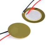 Naroote Piezo Pikap, Piezo Buzzer 15 Adet 35mm Tel Uzunluğu 25cm Müzik Aletleri Ve Saatler, Kameralar, Telefonlar, Oyuncaklar, Bilgisayarlar Için Akustik Gitar Alıcısı (35mm çap ve 250mm