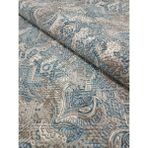 NarStore Home Dinar Diana Mavi Bej Kaymaz Taban Kesme Yolluk Halı Modern Desen - 100 x 280 cm