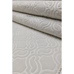 NarStore Home Elit Krem Embos Kabartmalı Yıkanabilir Kaymaz Taban Kesme Yolluk Halı - 80 x 900 cm - Krem - Bej
