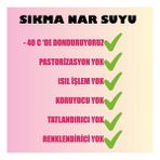 Nartalya Sıkma Nar suyu 2 Adet 1900 ml.Dondurulmuş Ürün - 1,9 lt