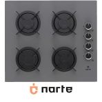 Narte -Cg20060s Ankastre Gri Cam Ocak ,4 Gözlü , 60 Cm , 6 Yıl Garanti