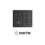 Narte CR50060B Rustik Ankastre Ocak, Antrasit Renk, 60 cm - Doğalgaz