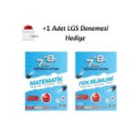 Nartest 7 Den 8 E Matematik ve Fen Bilimleri Kitabı +1 Lgs Denemesi Hediye (2 Kitap)