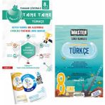 Nartest Yayınevi 8. Sınıf Defter Tadında Tane Tane Türkçe ve Okyanus Master Türkçe Soru Bankası