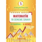Nartest Yayınevi 8. Sınıf LGS Omage Gold Matematik 18 Deneme - LGS Deneme