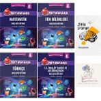 Nartest Yayınevi 8.sınıf Metaword Mat-Fen-Türkçe-Inkılap Başucu Konu KİTABI+ZİHİNDENEME-NT-252