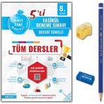 Nartest Yayınevi 8. Sınıf Tüm Dersler 5'li Deneme Sınavı Ciltsiz Kitap