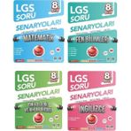 Nartest Yayınları 8. Sınıf Lgs Matematik+Fen Bilimleri+Din Kültürü ve Ahlak Bilgisi Soru+Ingilizce Soru Senaryoları