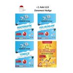 Nartest Yayınları Nartest 7 den 8 e Matematik, Fen, Türkçe, İnkılap Tarihi Kitapları (4 Kitap)+1 LGS Deneme Hediyeli