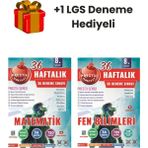 Nartest Yayınları Nartest 8.sınıf Lgs Matematik ve Fen Bilimleri 36 Haftalık Deneme (2 Kitap) +1 Lgs Deneme Hediyeli