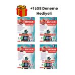 Nartest Yayınları Nartest 8.Sınıf LGS Matematik,Fen,Türkçe,İnkılap Tarihi 36 Haftalık Deneme +1 LGS Deneme Hediyeli
