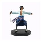 Naruto Shippuuden Action Figure - Anime Manga Figür Biblo - 10 Cm - Sasuke