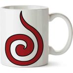 Naruto Uzumaki Sasuke Porselen Kupa Bardak - 1 Adet - 199 ml