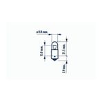NARVA CF 17131 12V 4W 53 AMPUL