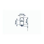 NARVA CF 17171 12V 5W 67 AMPUL
