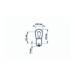 NARVA CG 17635 12V 21W 1141 AMPUL