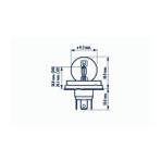 NARVA CM 49211 12V 3 FİŞLİ AMPUL