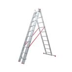 NARVON 3X3 (9 M) A TİPİ SÜRGÜLÜ ALÜMİNYUM MERDİVEN