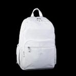 Nas Bag Büyük Boy Unisex Hafif Ve Su Geçirmez Çok Gözlü Sırt Çantası Beyaz