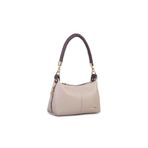 Nas Bag Kadın Mini Omuz ve Çapraz Çanta Örgülü Askılı (En: 23 cm , Boy: 14 Cm) Kum Kahve Lopez