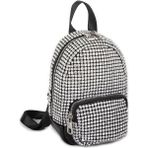 Nas Bag Kadın Sırt Çantası Silver Diamond Gümüş Taşlı Şık Mini Çanta