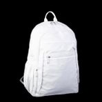 Nas Bag Unisex Büyük Boy Su Geçirmez Waterproof Hafif Sırt Çantası Çok Gözlü Beyaz