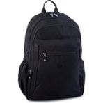 Nas Bag Unisex Büyük Boy Su Geçirmez Waterproof Hafif Sırt Çantası Çok Gözlü Siyah