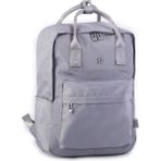 Nas Bag Unisex Sırt ve El Çantası Büyük Boy Su Geçirmez Sırt Çantası (29X40 cm ) Gri - 29 x 40 cm