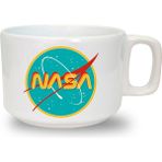Nasa Baskılı Seramik Beyaz Kahve Kupası - 1 Adet - 199 ml