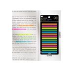NaSaDAN Şerit Şeffaf Sticky Postit Not Kağıdı Neon Tonlar 300 Yaprak