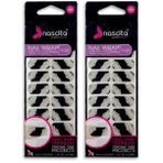 Nascita 20'Li Siyah - Gri Nokta Desenli Yapıştırma Oje -016 2li paket
