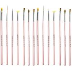 Nascita Nail Art Tırnak Süsleme Fırça Seti 7'li - 02 (2 paketi)