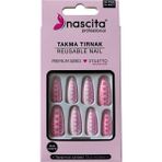 Nascita Takma Tırnak - Renkli Stiletto 24 Adet