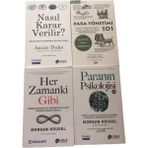Nasıl Karar Verılır / Para Yontemı 101 / Herzamankı Gıbı / Paranın Pısıkolojısı 4 Set - Tür