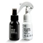 Nasiol Glasshield Lite + New Car Smell-Avantajlı Set-Araba Bakım Seti-Araç Camları Nano Yağmur Kaydırıcı ve Oto Parfümü 2li Paket, Araba Camları için Seramik Kaplama, Oto Kokusu
