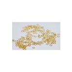 Nasip Bijuteri 5mm Küçük Metal Gold Renk Takı Halkası Malzemesi 50 gram