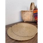 Naspar 2 Adet Hasır 28 cm Supla / Amerikan Servis - 28 x 28 cm