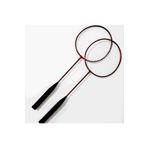 NASYA badminton raket seti kırmzı 61 cm
